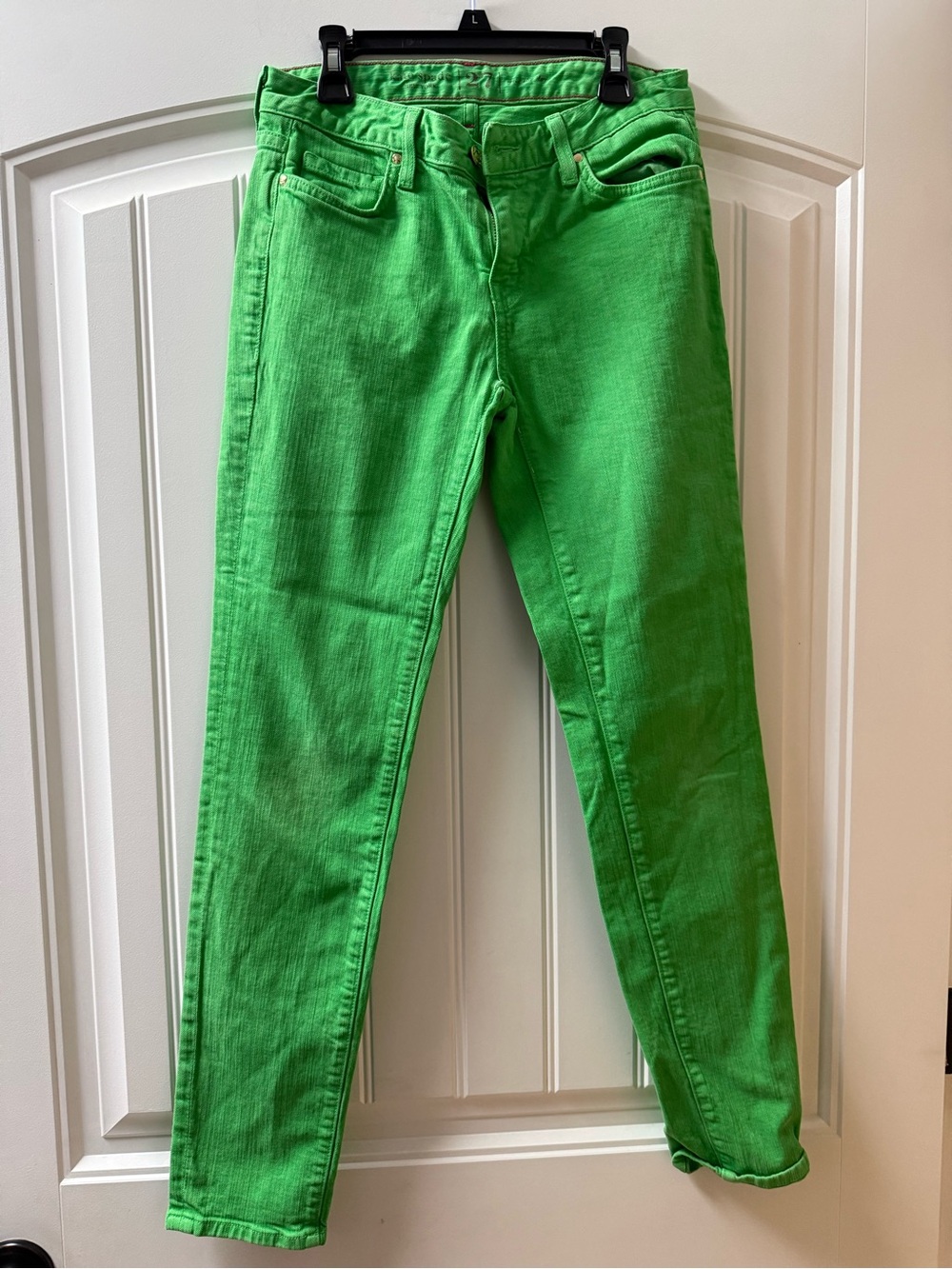 kate spade Bright Green Skinny Jeans